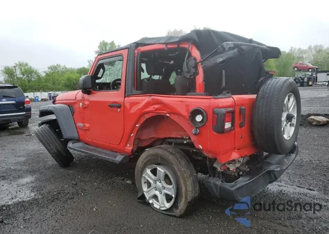 2019 Jeep Wrangler Sport z USA, uszkodzony, nr VIN 1C4GJXAG1KW550064